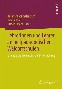 Lehrerinnen und Lehrer an heilpädagogischen Waldorfschulen (eBook, PDF)