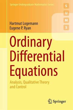 Ordinary Differential Equations (eBook, PDF) - Logemann, Hartmut; Ryan, Eugene P.