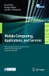 Mobile Computing, Applications, and... - Bild 1