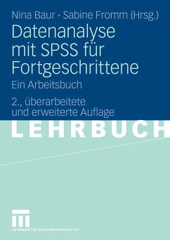 Cover Datenanalyse mit SPSS für Fortgeschrittene (eBook, PDF)