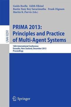 PRIMA 2013: Principles and Practice of Multi-Agent Systems (eBook, PDF)