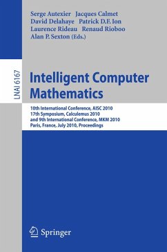 Intelligent Computer Mathematics (eBook, PDF)