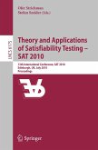 Theory and Applications of Satisfiability Testing - SAT 2010 (eBook, PDF)