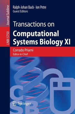 Transactions on Computational Systems Biology XI (eBook, PDF)