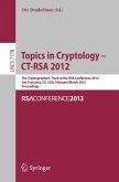 Topics in Cryptology - CT-RSA 2012 (eBook, PDF)