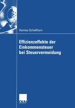 Effizienzeffekte der Einkommensteuer bei Steuervermeidung (eBook, PDF) - Schellhorn, Hannes