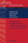 Homogeneous Polynomial Forms for Robustness Analysis of Uncertain Systems (eBook, PDF)