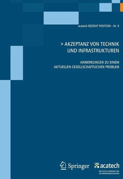 Akzeptanz von Technik und Infrastrukturen (eBook, PDF)