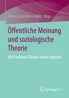 Öffentliche Meinung und soziologische Theorie (eBook, PDF)