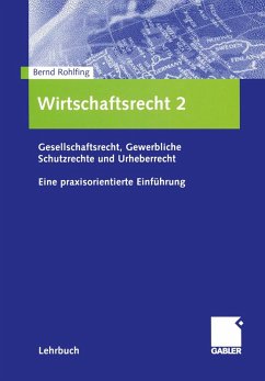 Wirtschaftsrecht 2 (eBook, PDF) - Rohlfing, Bernd