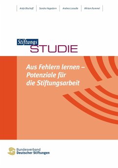 Cover Aus Fehlern lernen - Potenziale für die Stiftungsarbeit (eBook, ePUB)