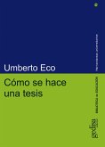 Cómo se hace una tesis (eBook, PDF) Cómo se hace una tesis (eBook, PDF)