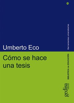 Cover Cómo se hace una tesis (eBook, PDF)
