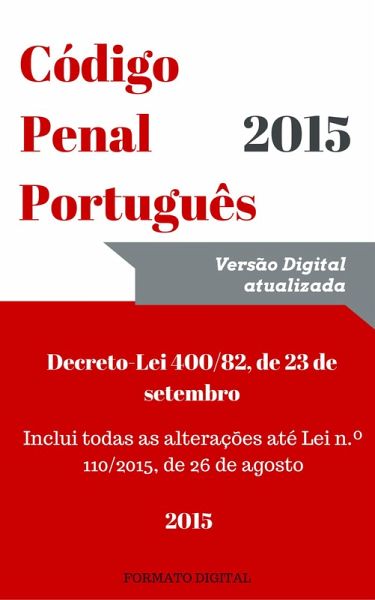 Código Penal Português (2015) (eBook, ePUB)