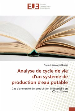 Analyse de cycle de vie d'un système de production d'eau potable - Baidai, Yannick Diby Armel