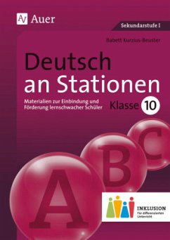 Cover Deutsch an Stationen, Klasse 10 Inklusion