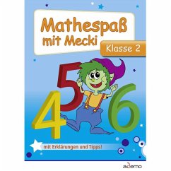 Cover Mathespaß mit Mecki, Klasse 2
