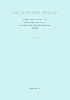 Cos: Tituli sepulcrales urbani / Inscriptiones Graecae. Inscriptiones insularum maris Aegaei praeter Delum. Inscriptiones Coi, Calymni, insularum Milesia Vol XII. Fasc 4. Pars 3, Pars.3