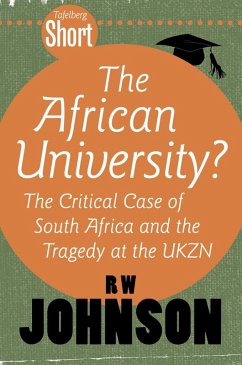 Cover Tafelberg Short: The African University? (eBook, ePUB)