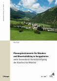 Planungsinstrumente für Wandern und Mountainbiking in Berggebieten (eBook, ePUB)