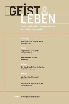 Geist und Leben 4/2015 (eBook, PDF) Cover Geist und Leben 4/2015 (eBook, PDF)