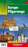 Freytag & Berndt Weitwanderkarte Europa Pilgerwege, Wanderkarte 1:2.000.000 - 1:3.500.000