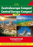 Freytag & Berndt Atlas Zentraleuropa Compact, Autoatlas 1:700.000; Central Europe Compact Road Atlas