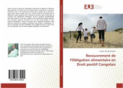 Recouvrement de l'Obligation alimentaire en Droit positif Congolais - Kirindera Daniel, Butoki