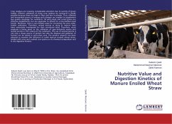 Nutritive Value and Digestion Kinetics of Manure Ensiled Wheat Straw