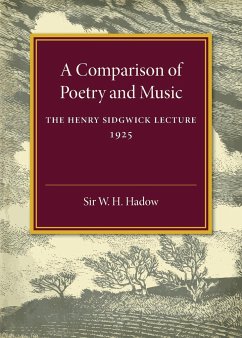 A Comparison of Poetry and Music - Hadow, W. H.