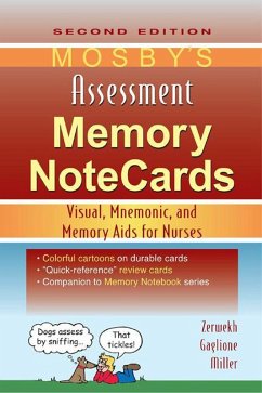 Mosby's Assessment Memory NoteCards (eBook, ePUB) - Zerwekh, Joann; Claborn, Jo Carol
