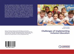 Challenges of Implementing Inclusive Education