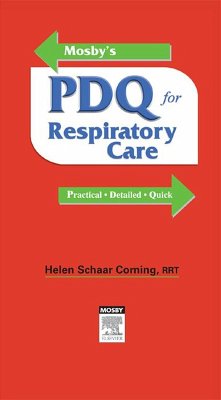 Mosby's PDQ for Respiratory Care - Revised Reprint (eBook, ePUB) - Corning, Helen Schaar