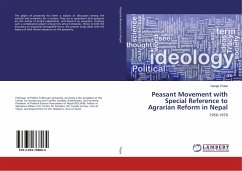Peasant Movement with Special Reference to Agrarian Reform in Nepal