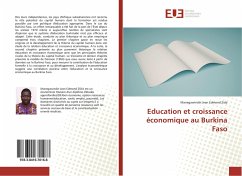 Education et croissance économique au Burkina Faso - Zida, Manegawindin Jean Edmond