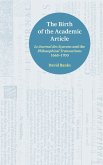 The Birth of the Academic Article