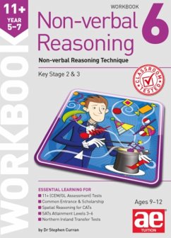 11+ Non-verbal Reasoning Year 5-7 Workbook 6 - Curran, Stephen C.; Knowles, Natalie