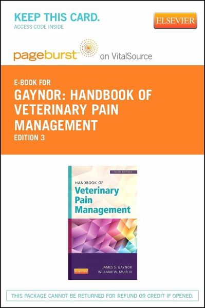 Handbook of Veterinary Pain Management (eBook, ePUB) Handbook of Veterinary Pain Management (eBook, ePUB)