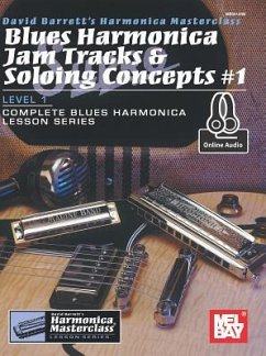 Blues Harmonica Jam Tracks & Soloing Concepts #1 - David Barrett