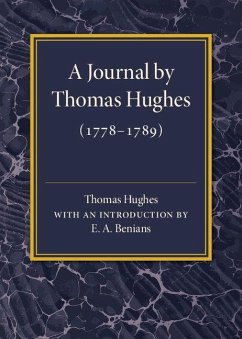 Cover A Journal by Thomas Hughes