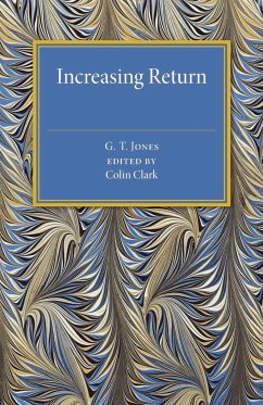 Increasing Return - Jones, G. T.