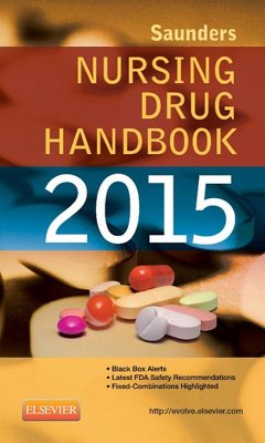Cover Saunders Nursing Drug Handbook 2015 - E-Book (eBook, ePUB)