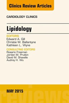 Cover Lipidology, An Issue of Cardiology Clinics (eBook, ePUB)