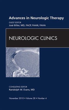 Cover Advances in Neurologic Therapy, An Issue of Neurologic Clinics (eBook, ePUB)
