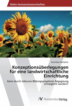 Konzeptionsüberlegungen für eine landwirtschaftliche Einrichtung