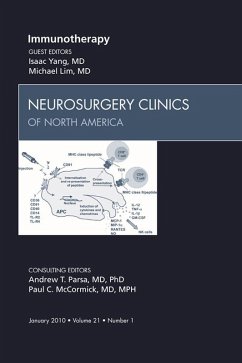 Cover Immunotherapy, An Issue of Neurosurgery Clinics (eBook, ePUB)