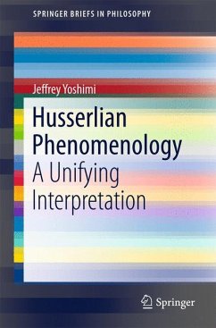 Husserlian Phenomenology - Yoshimi, Jeffrey
