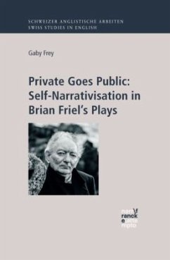 Cover Private Goes Public: Self-Narrativisation in Brian Friel's Plays