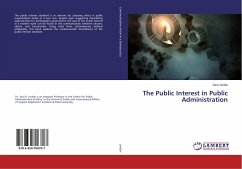 The Public Interest in Public Administration - Jordan, Sara