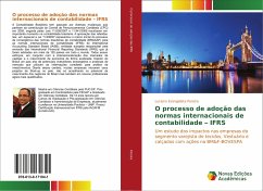 O processo de adoção das normas internacionais de contabilidade ¿ IFRS - Pereira, Luciano Evangelista